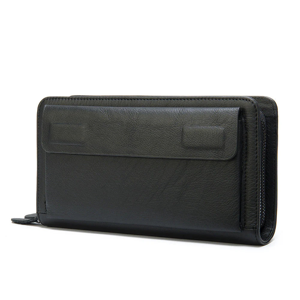 Nomad Leather Clutch Bag