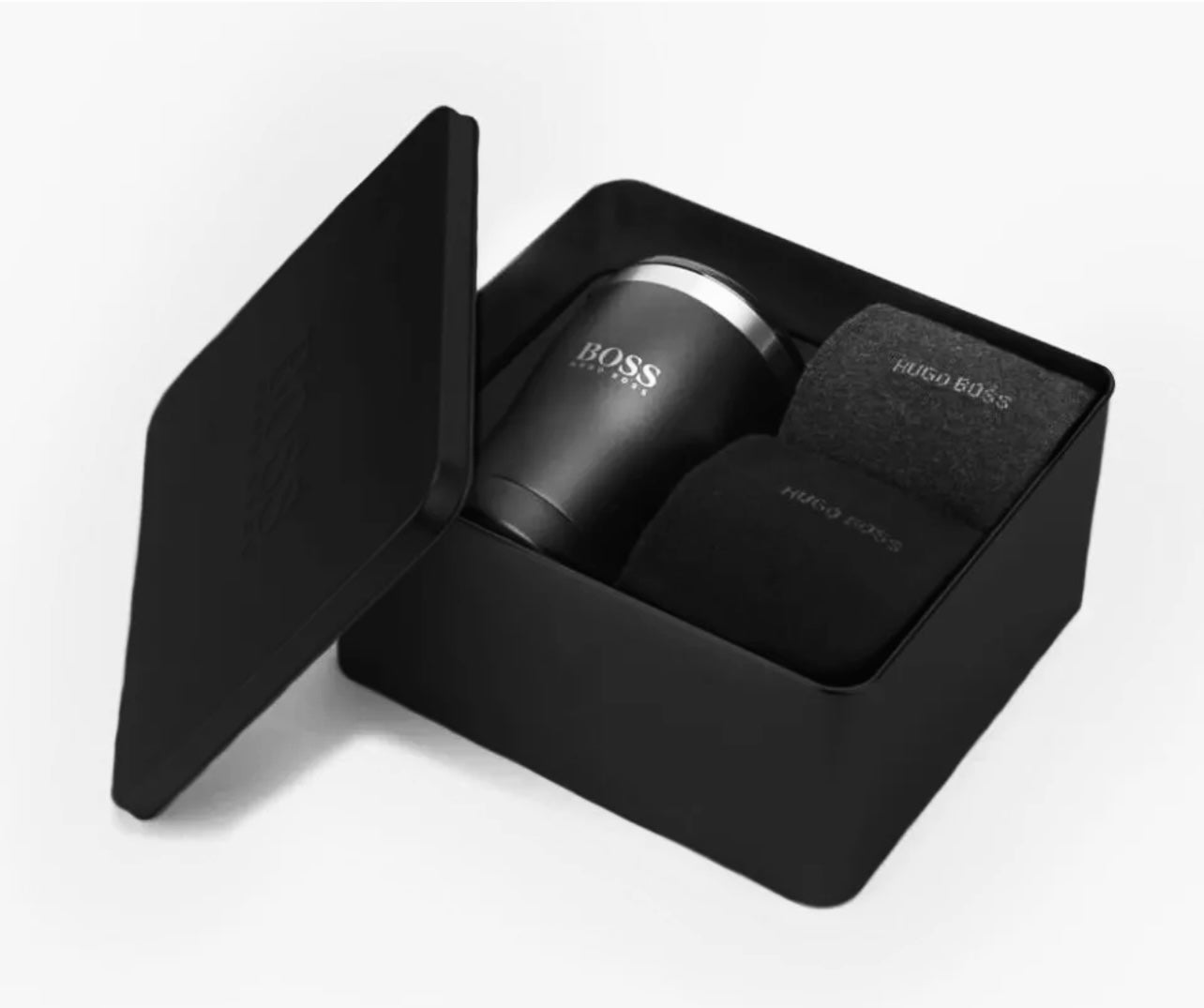 Hugo Boss Travel Mug & Socks Gift Set