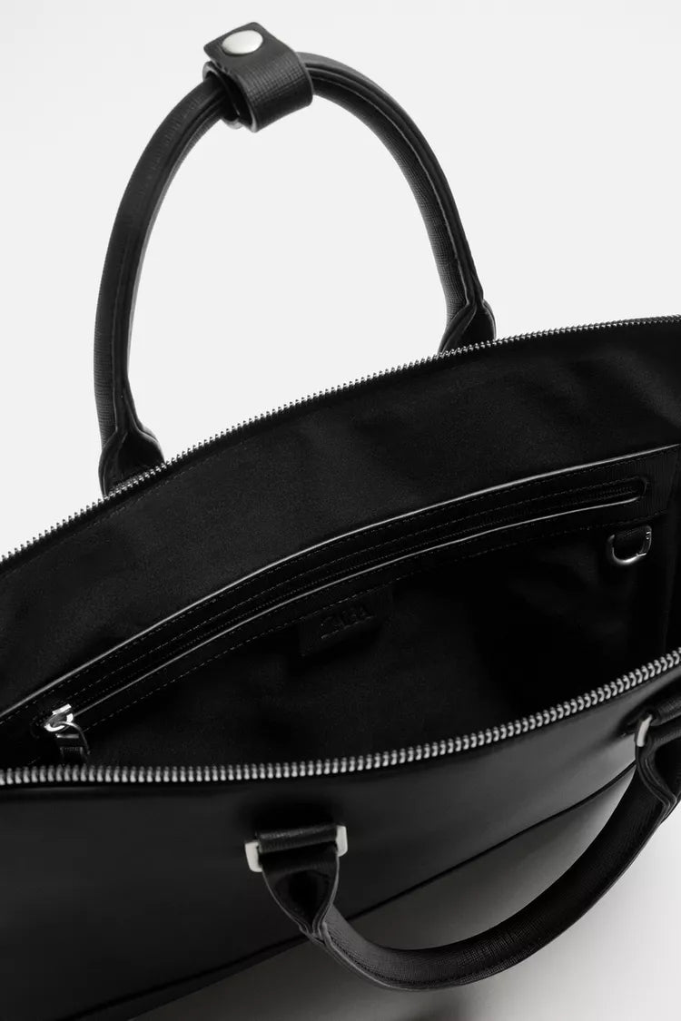 Zara Monochrome Briefcase