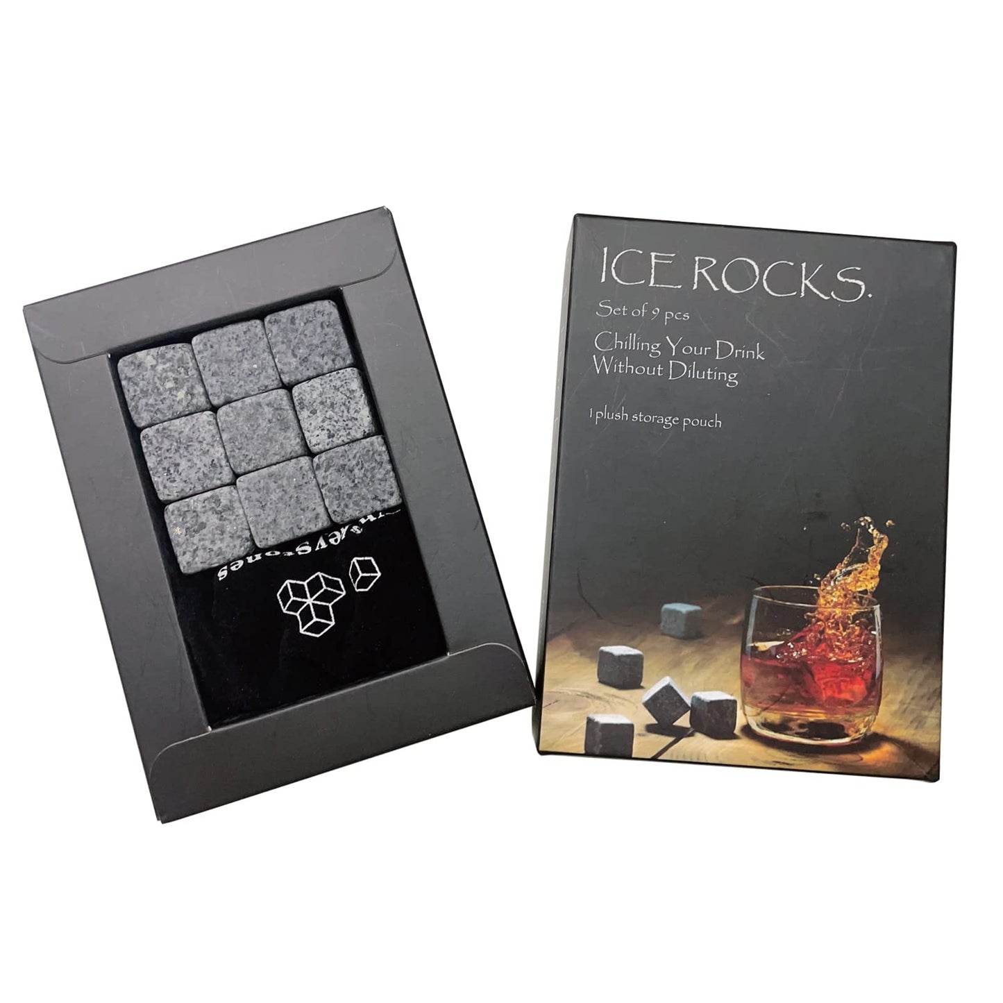 Ice rocks - Whisky stones set
