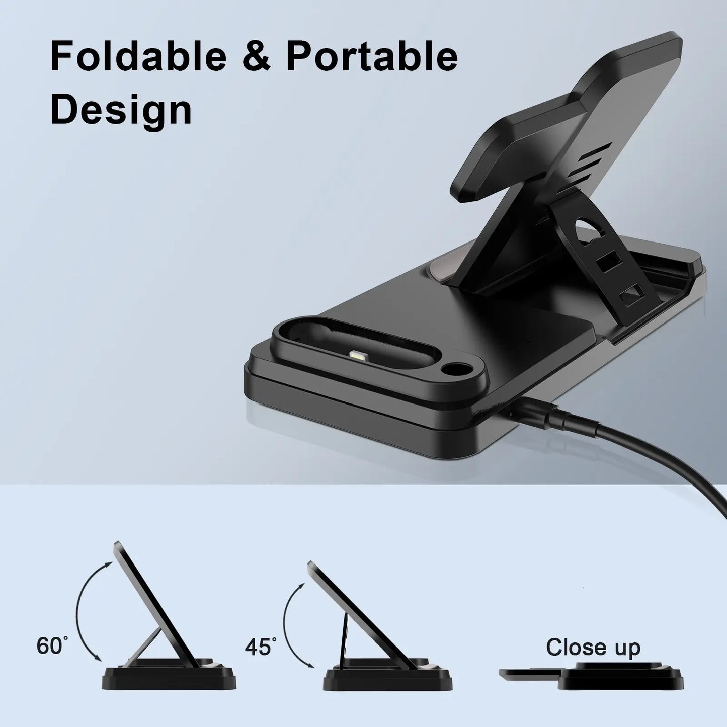 4in1 Wireless charging stand
