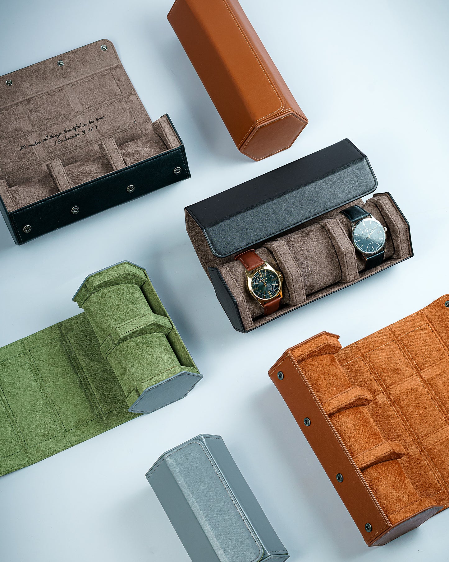 Two slot Hexagon watch case (Free Engraving).