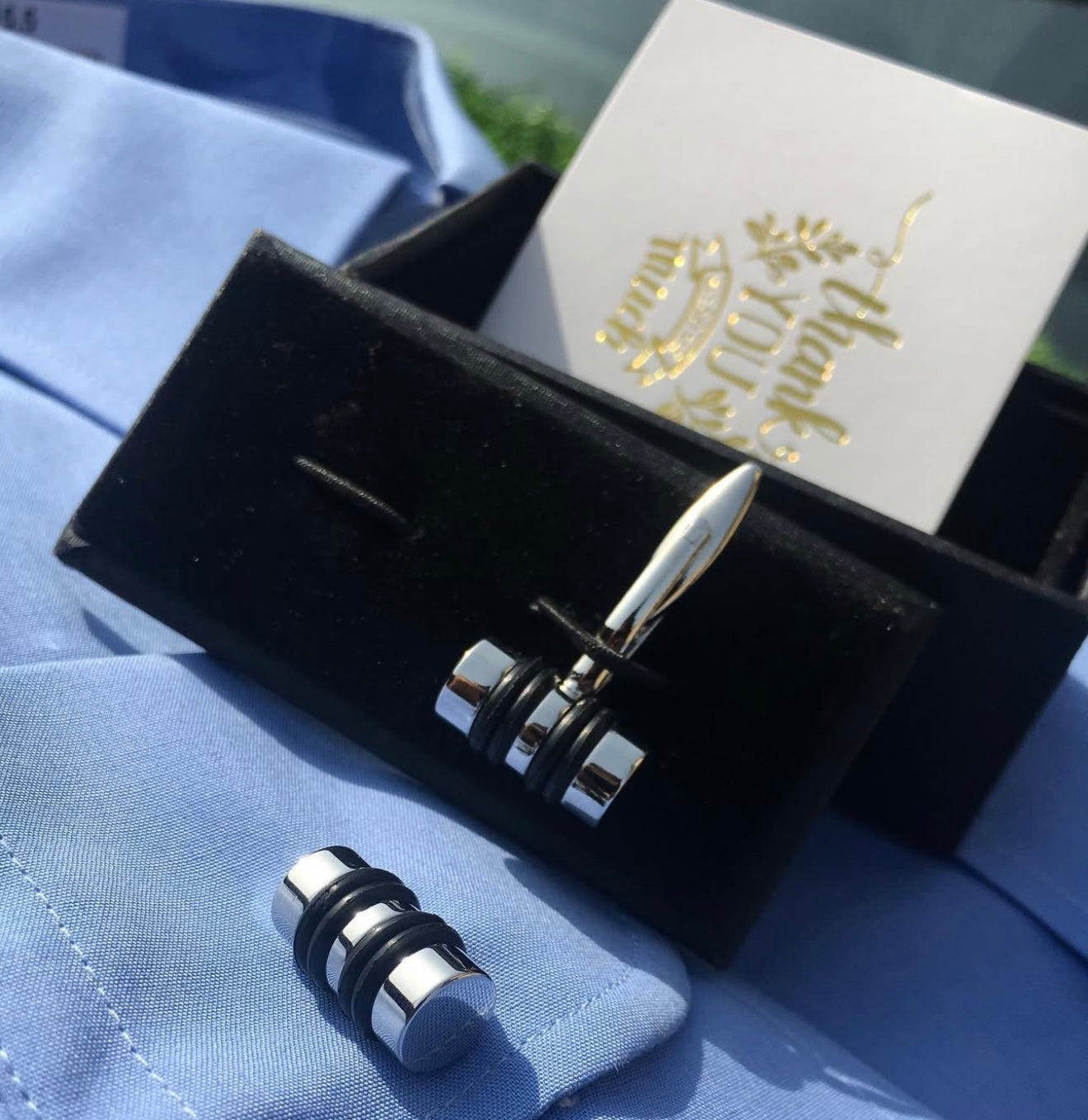 Hammer Silver Cufflinks