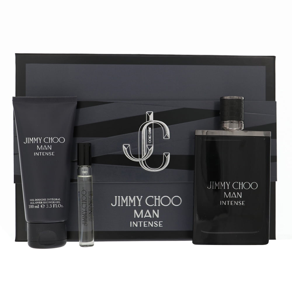 Jimmy Choo Man Intense by Jimmy Choo, 3 Piece Gift Set for Men