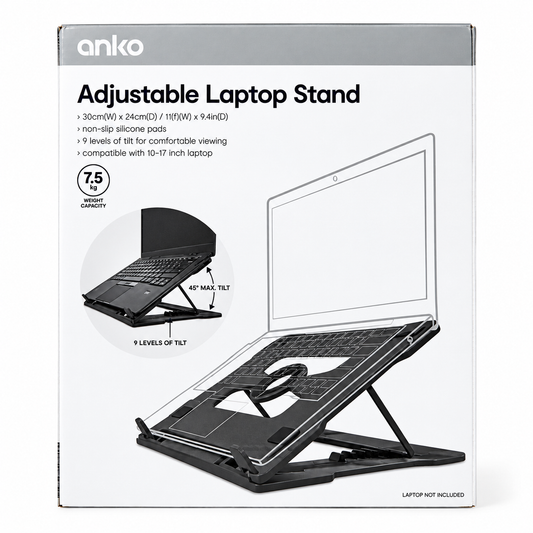Anko Adjustable laptop stand | with Free engraving