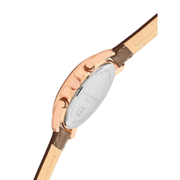 French Connection Czar White Dial Analog Watch for Men