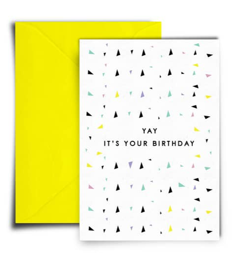 Yay, It’s your Birthday card