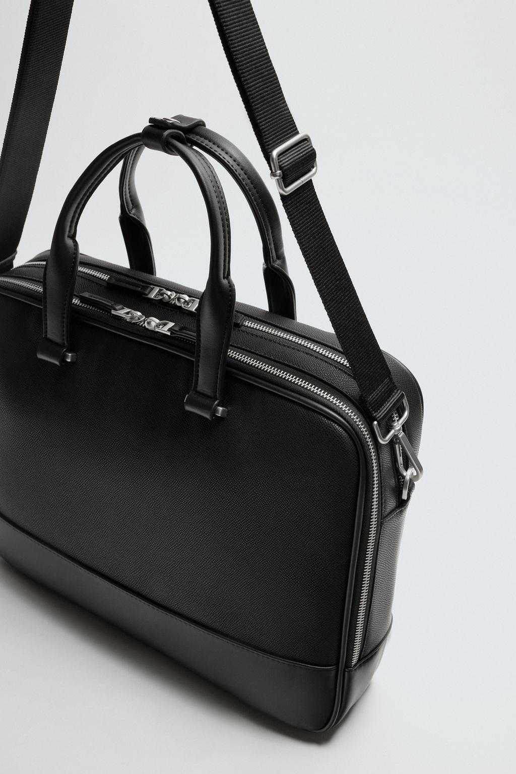 Zara Embossed Briefcase