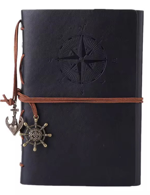 Vintage Rustic leather Notepad (Free Engraving)