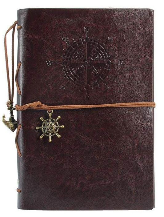 Vintage Rustic leather Notepad (Free Engraving)