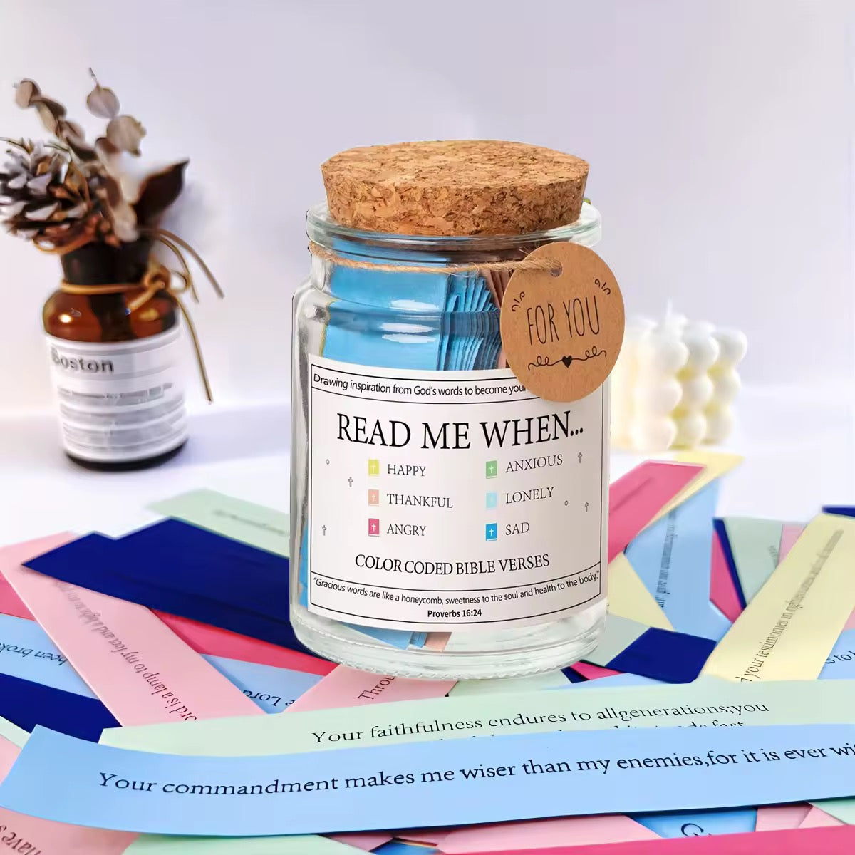 Read me when - Bible verses Jar