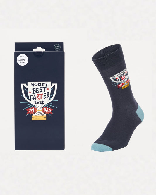 World’s Best Farter Dad Socks