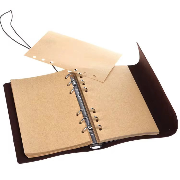 Vintage Rustic leather Notepad (Free Engraving)