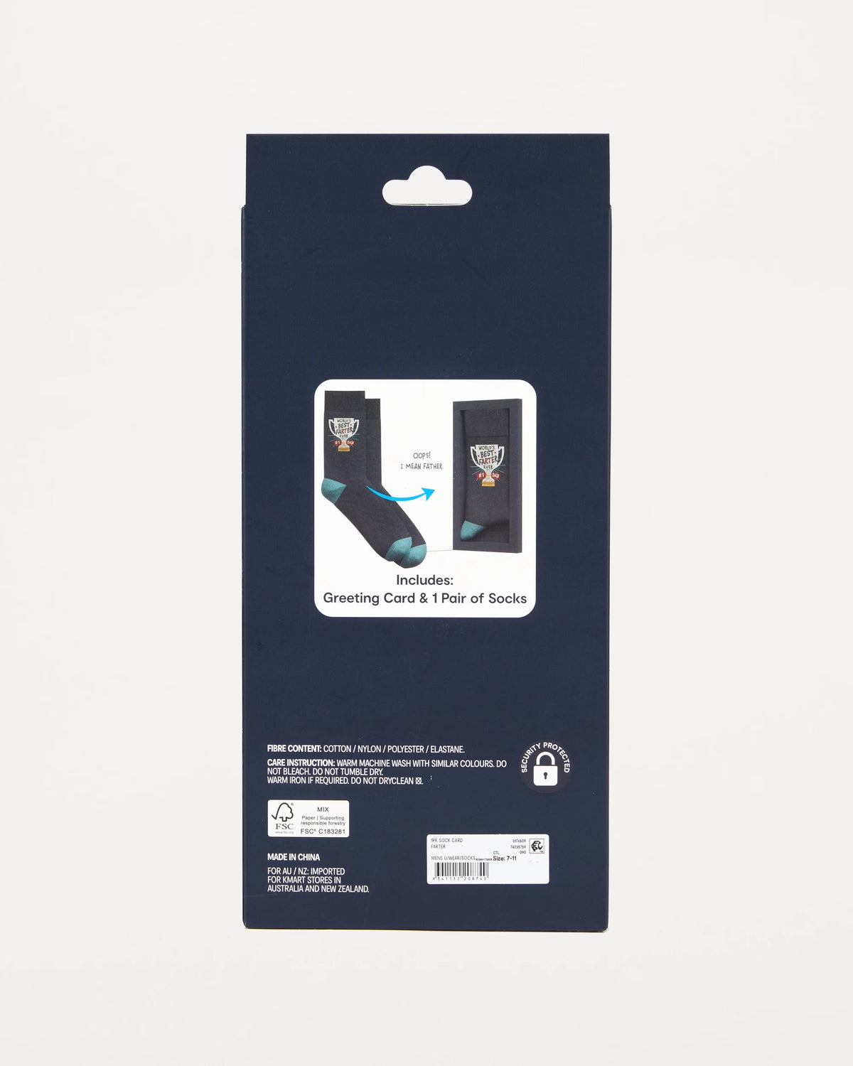 World’s Best Farter Dad Socks