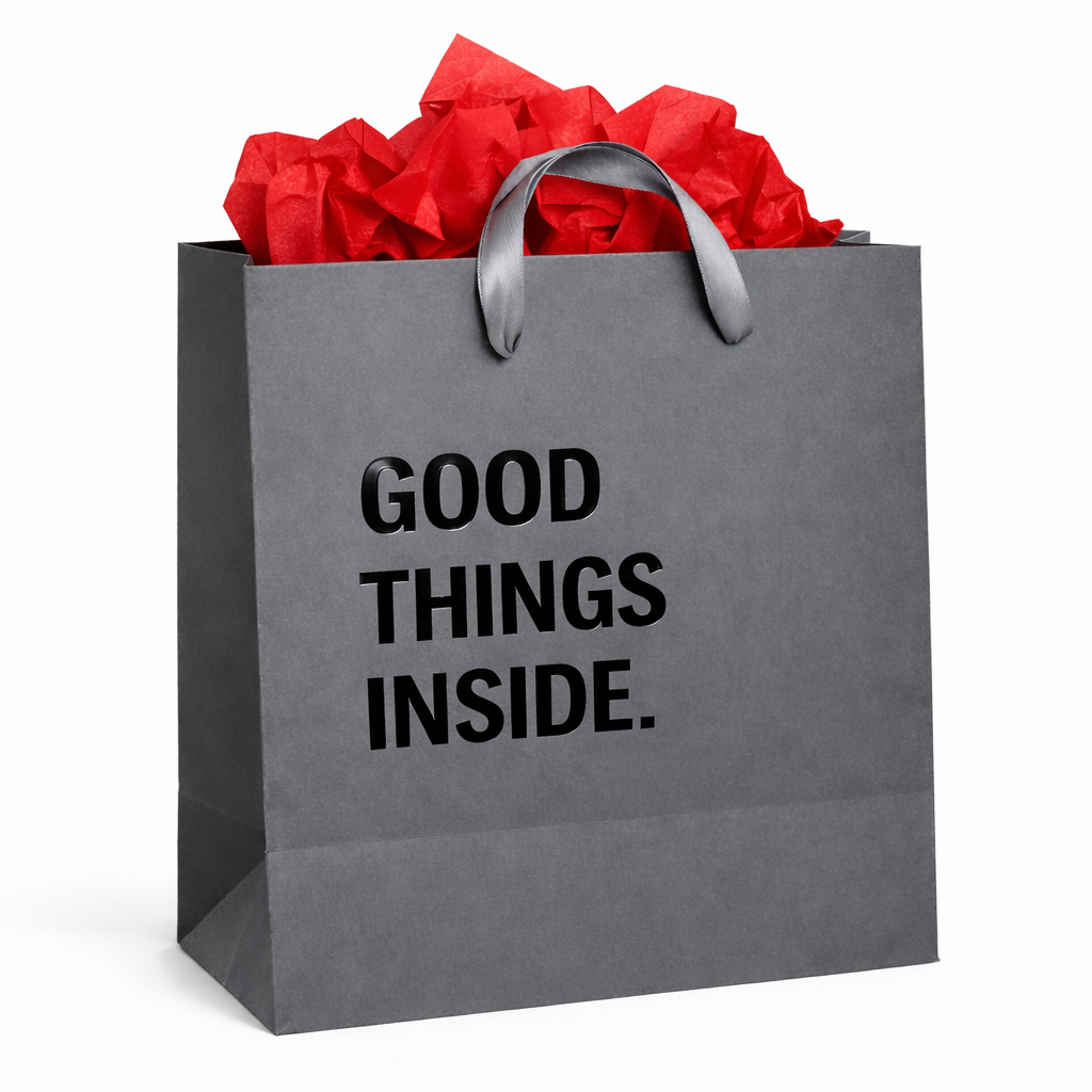 “Good things Inside” gift bag