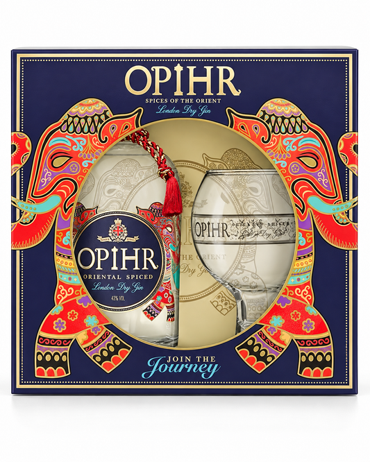 Opihr Oriental Spiced Gin Gift Set - Gin & Glass set