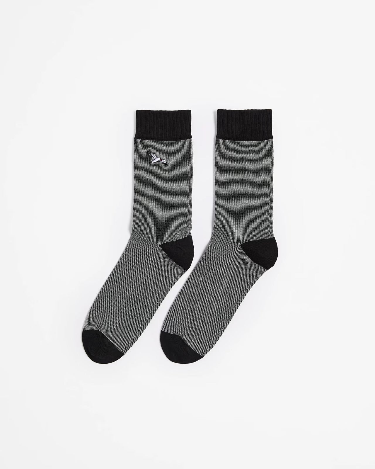 Maxx Australian Cotton blend printed crew business socks 2