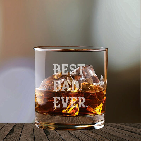 Engraved Whiskey glass