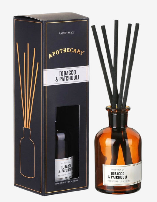 Apothecary Diffuser - Tobacco + Patchouli