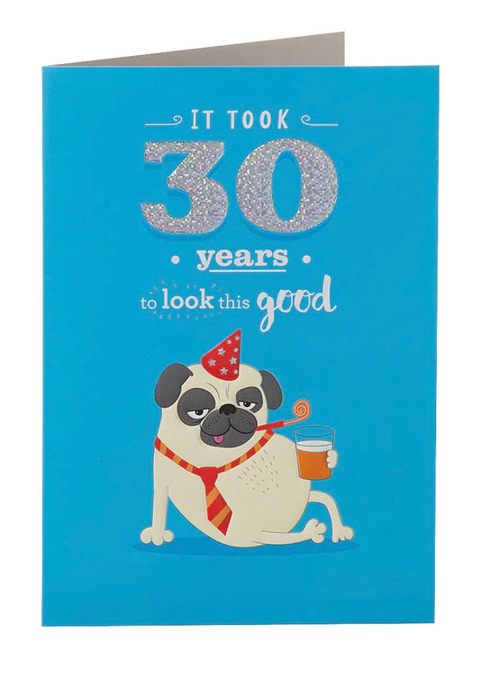 30th Birthday Card