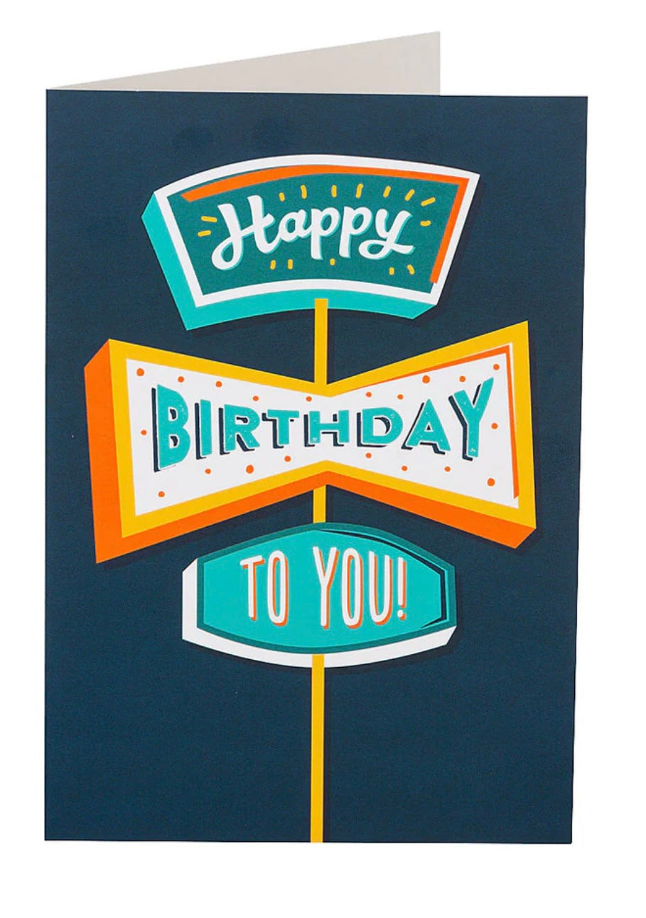 Happy Birthday To you card