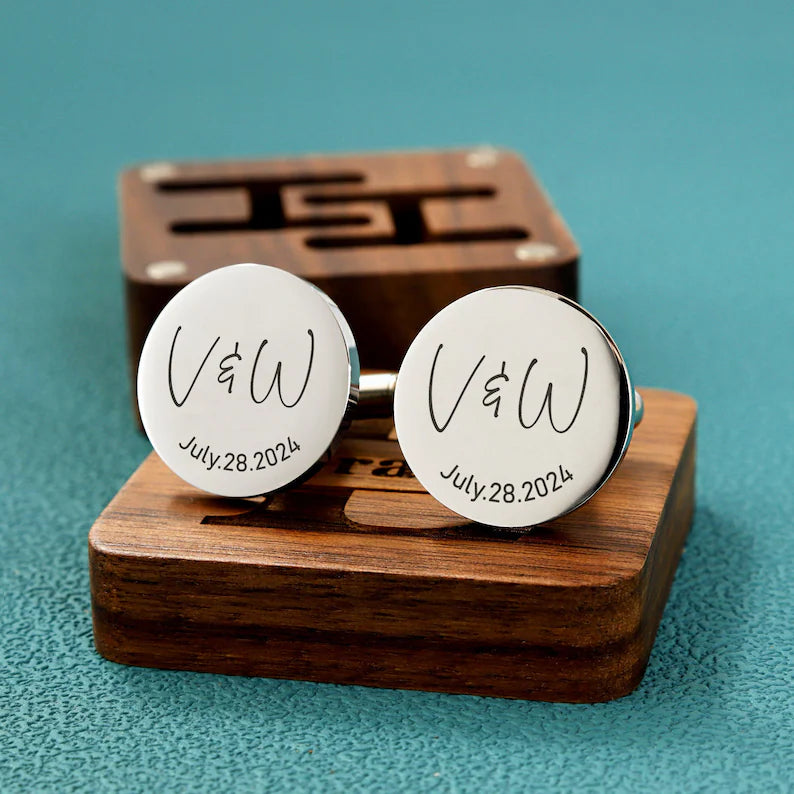The Engraved Cufflinks