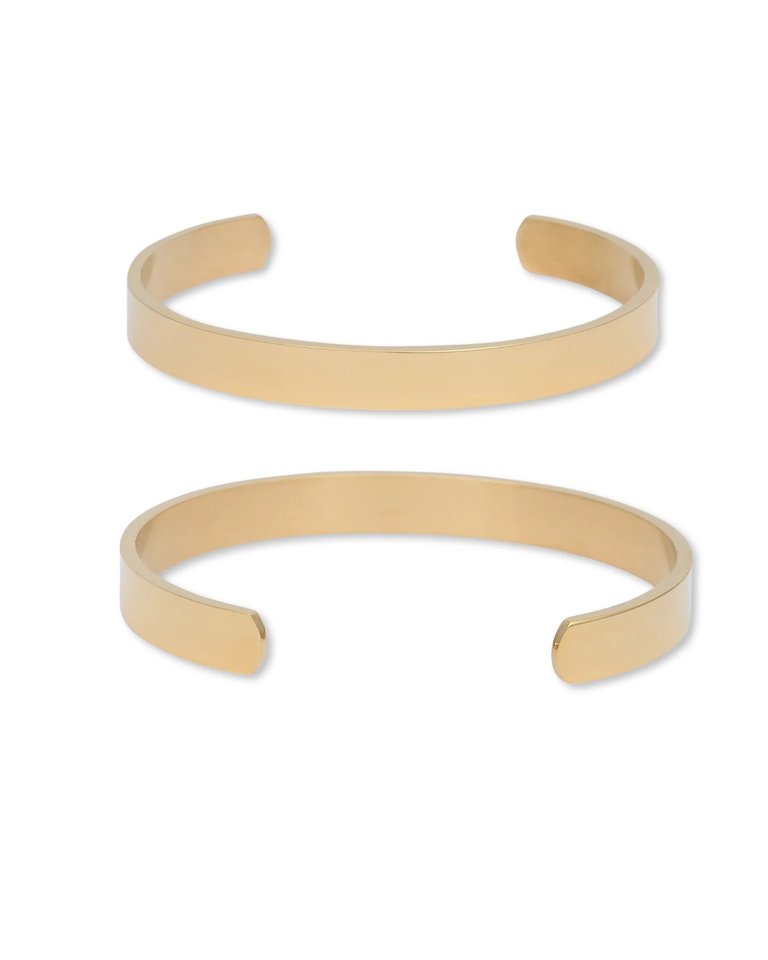 Engraved Steel Cuff Bracelet