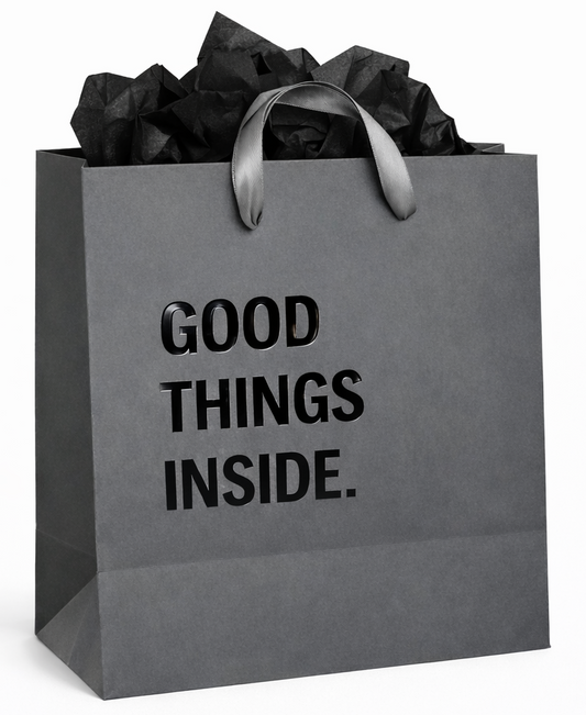 “Good things Inside” gift bag