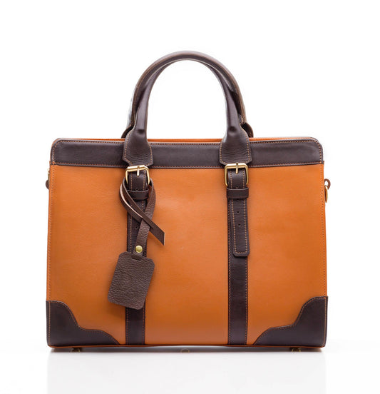 The Brown Two Toned briefcase