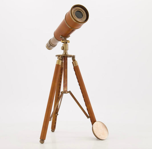 Brown Telescope 36x24cm